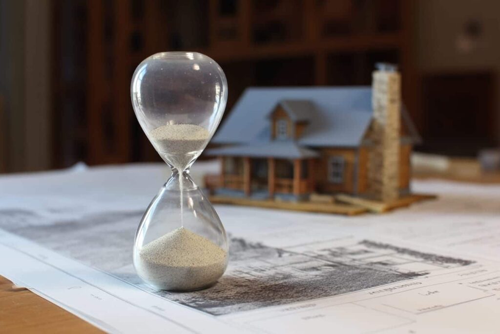 custom home build schedule