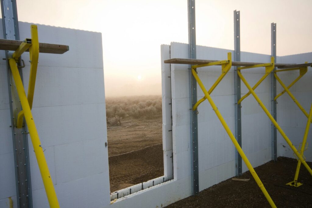 foam form blocks ICF panels