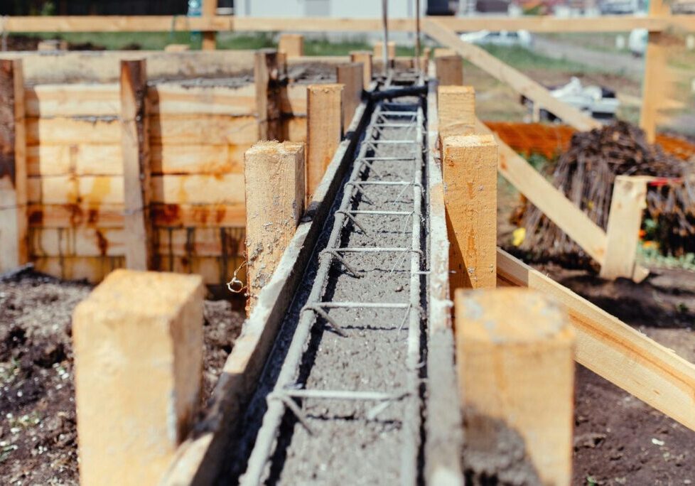 wood formwork construction project